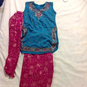 3 piece Indian outfit